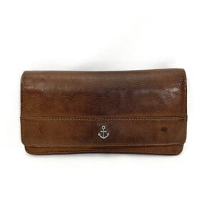 Harbour 2nd Leather Snap Wallet W/ Two Zip Pockets, 3 Large Pockets & 14 Card